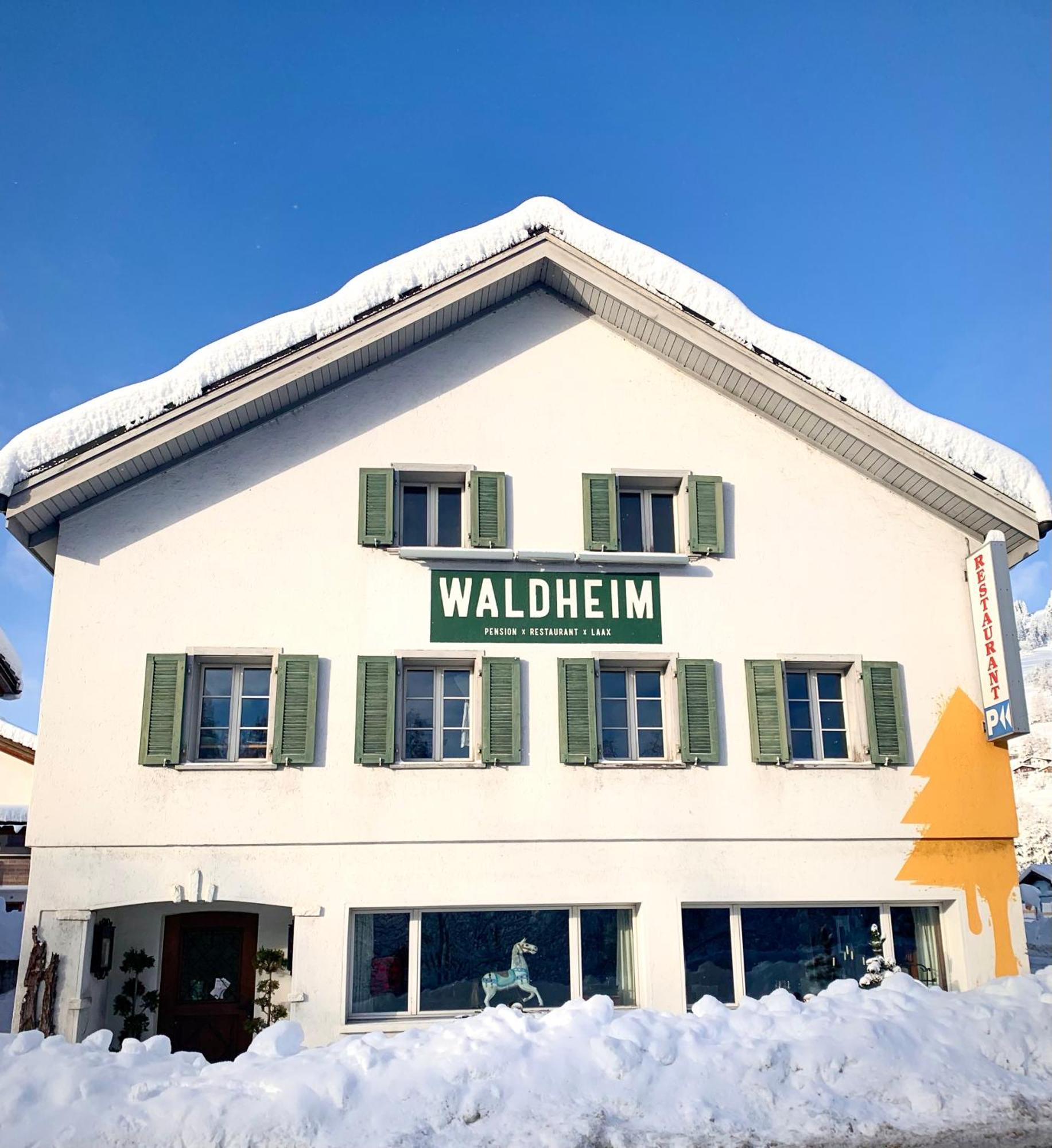 Waldheim Pension Laax Eksteriør billede