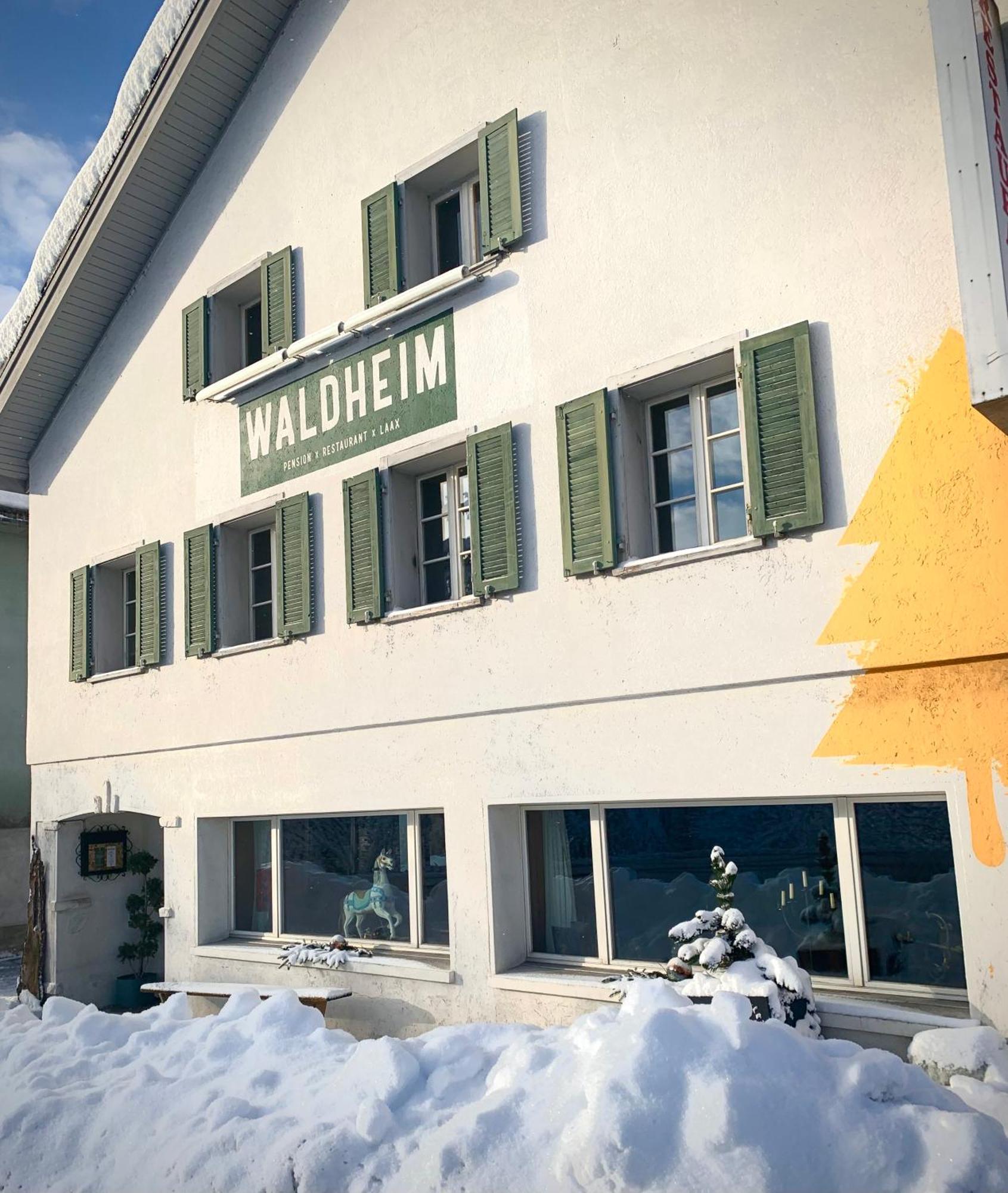 Waldheim Pension Laax Eksteriør billede
